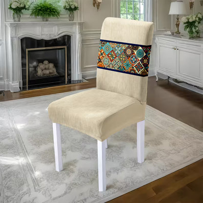 Boho Zarif Desenli Masa Sandalye Örtüsü