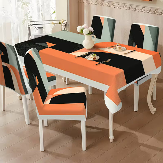 Baskılı Masa Sandalye Örtüsü