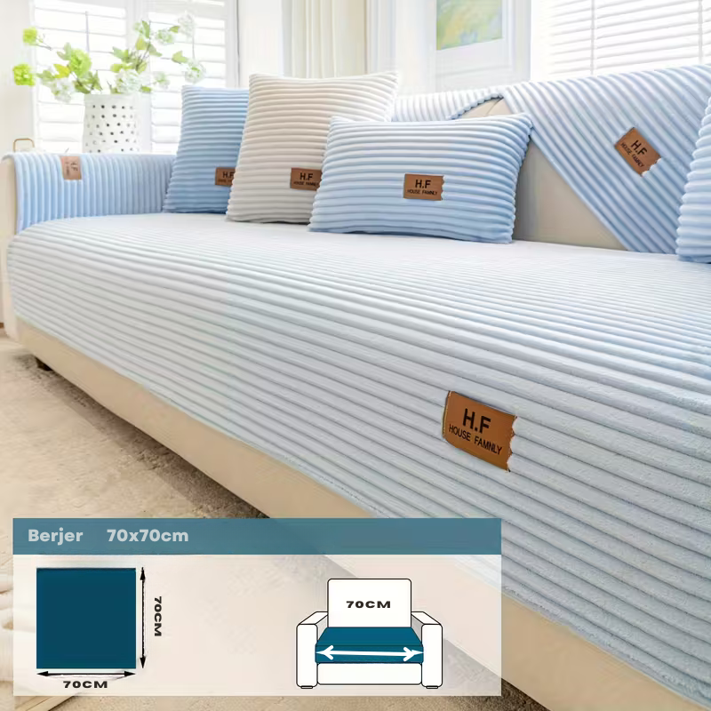 HF Peluş Koltuk Kılıfı