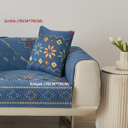 Bohemian Chenille Koltuk Kılıfı