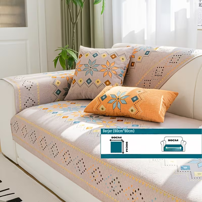 Bohemian Chenille Koltuk Kılıfı