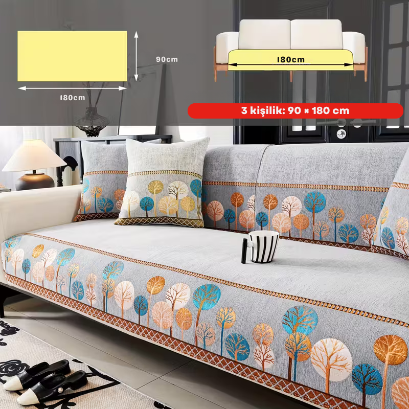 Şenil Koltuk Kılıfı