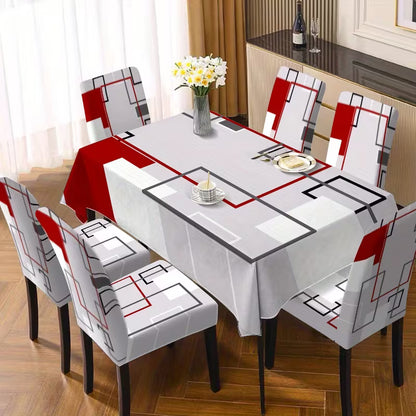 Moda Baskılı Masa Sandalye Örtüsü