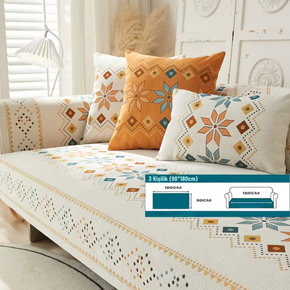 Bohemian Chenille Koltuk Kılıfı