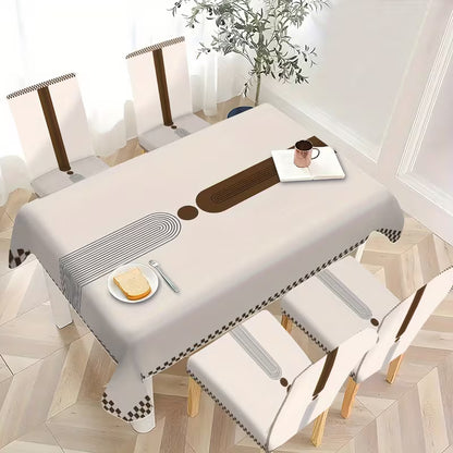 Çin Baskı Desenli Masa Sandalye Örtüsü