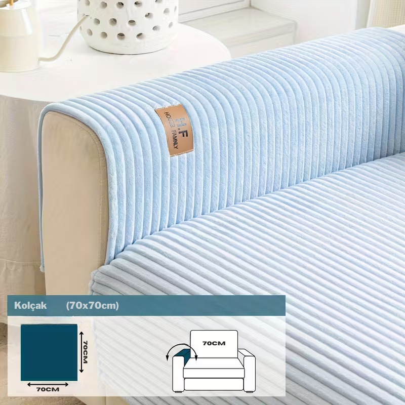 HF Peluş Koltuk Kılıfı