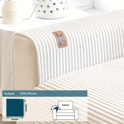 HF Peluş Koltuk Kılıfı