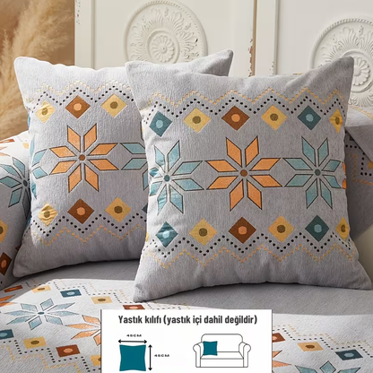 Bohemian Chenille Koltuk Kılıfı