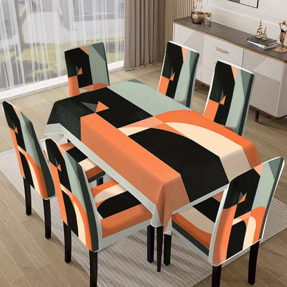 Baskılı Masa Sandalye Örtüsü