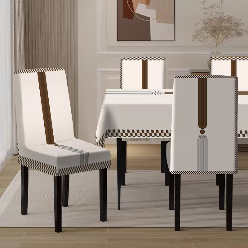 Çin Baskı Desenli Masa Sandalye Örtüsü