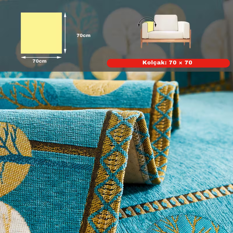 Şenil Koltuk Kılıfı