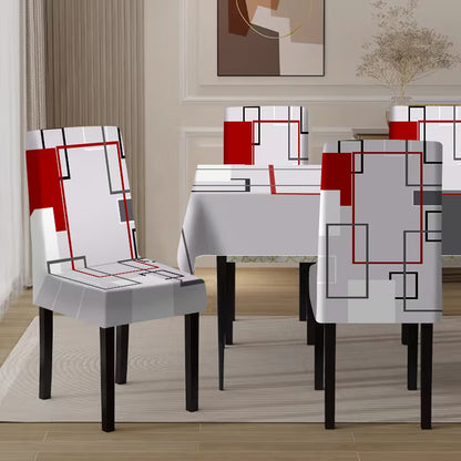 Moda Baskılı Masa Sandalye Örtüsü