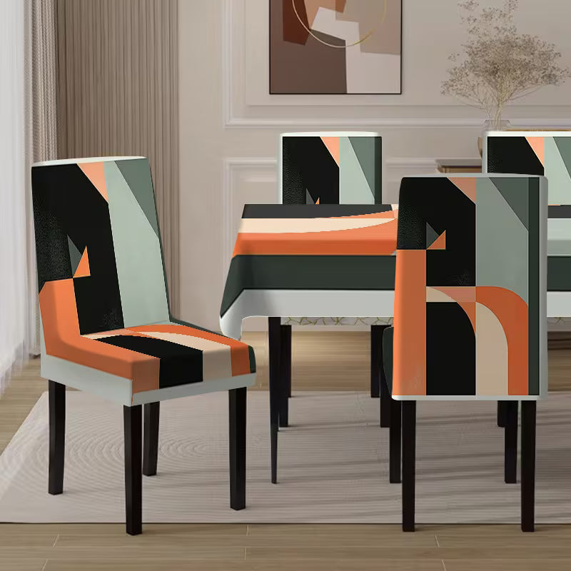 Baskılı Masa Sandalye Örtüsü