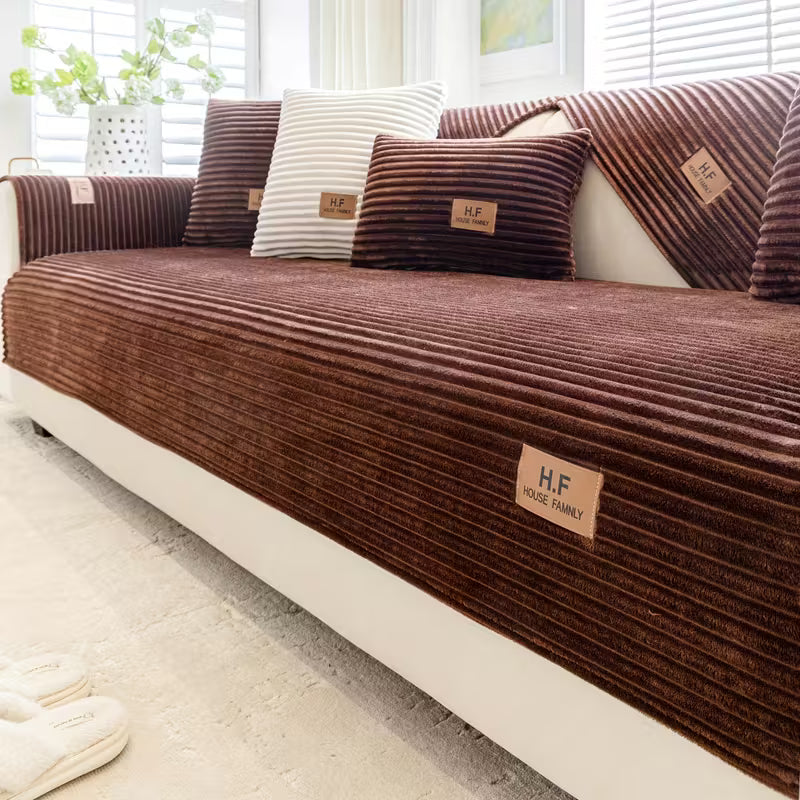 HF Peluş Koltuk Kılıfı