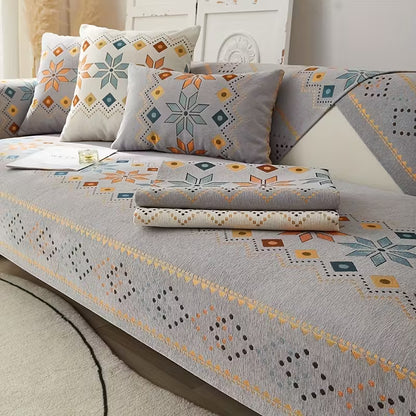 Bohemian Chenille Koltuk Kılıfı