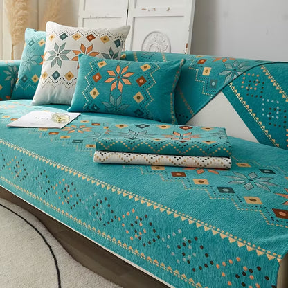 Bohemian Chenille Koltuk Kılıfı