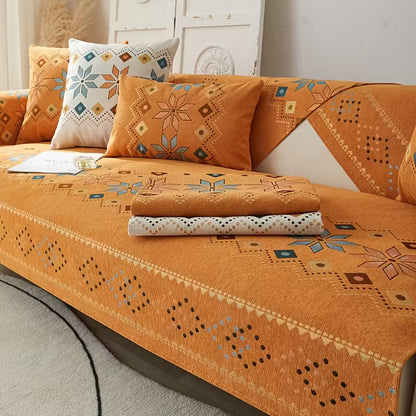 Bohemian Chenille Koltuk Kılıfı