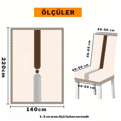 Çin Baskı Desenli Masa Sandalye Örtüsü