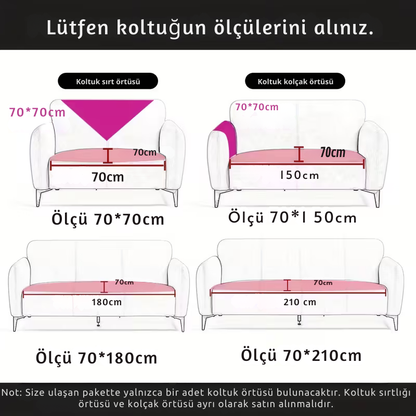 Chenille Koltuk Kılıfı