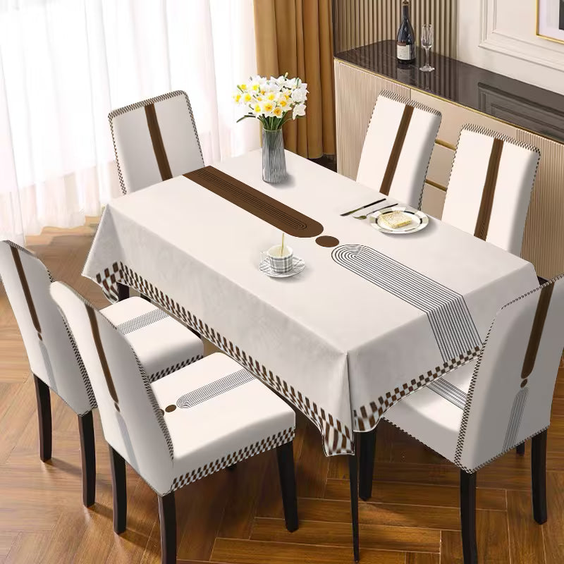 Çin Baskı Desenli Masa Sandalye Örtüsü